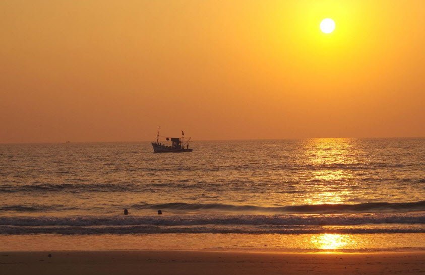 Mobor Beach, Goa, India